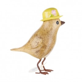 Garden Bird with Yellow Hat
